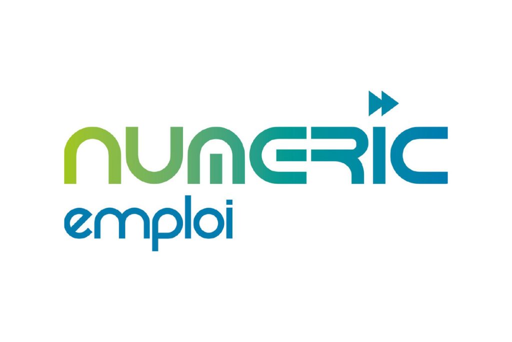 Logo du dispositif Numéric'Emploi, partenaire de la rencontre Apec sur les métiers du numérique à Tours